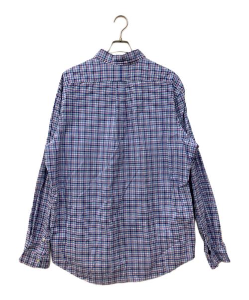 RALPH LAUREN（ラルフローレン）RALPH LAUREN (ラルフローレン) チェックシャツ ブルー サイズ:XXLの古着・服飾アイテム