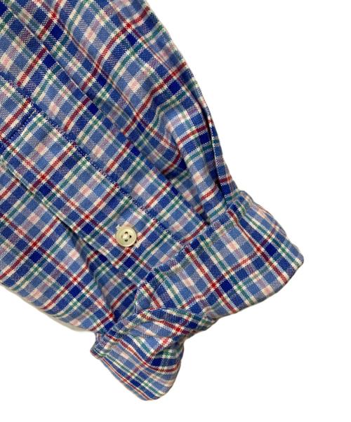 RALPH LAUREN（ラルフローレン）RALPH LAUREN (ラルフローレン) チェックシャツ ブルー サイズ:XXLの古着・服飾アイテム