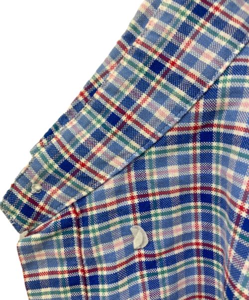 RALPH LAUREN（ラルフローレン）RALPH LAUREN (ラルフローレン) チェックシャツ ブルー サイズ:XXLの古着・服飾アイテム