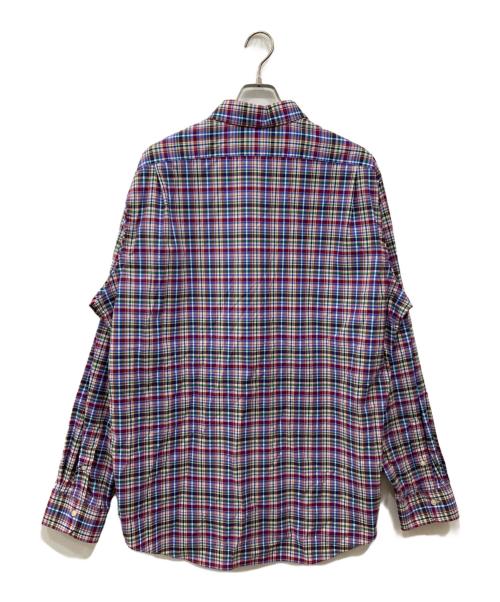 POLO RALPH LAUREN（ポロ・ラルフローレン）POLO RALPH LAUREN (ポロ・ラルフローレン) チェックシャツ レッド サイズ:XXLの古着・服飾アイテム