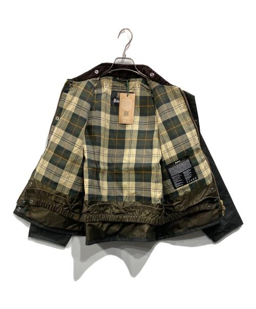 Barbour（バブアー）Barbour (バブアー) ワックス コットン ショート ブルゾン グリーン サイズ:34の古着・服飾アイテム