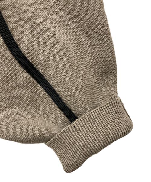 Adam et Rope（アダム エ ロペ）Adam et Rope (アダム エ ロペ) ラインアートカーディガン ベージュ サイズ:Freeの古着・服飾アイテム