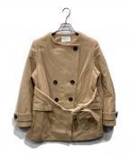 Audireアウディーレ）の古着「melton coat」｜ベージュ