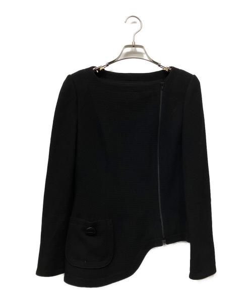 TAE ASHIDA（タエ アシダ）TAE ASHIDA (タエ アシダ) アシメジャケットセットアップ ブラック サイズ:9の古着・服飾アイテム