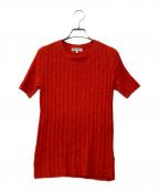 MADISON BLUEマディソンブルー）の古着「RIB S/S CREW / リブ S/S クルー」｜レッド