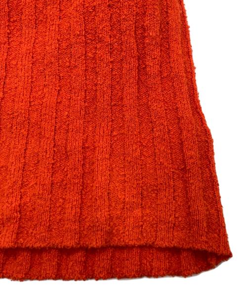 MADISON BLUE（マディソンブルー）MADISON BLUE (マディソンブルー) RIB S/S CREW / リブ S/S クルー レッド サイズ:1の古着・服飾アイテム