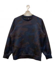Junhashimoto（ジュンハシモト）の古着「TUCK SWEAT CREW CAMO」｜ネイビー