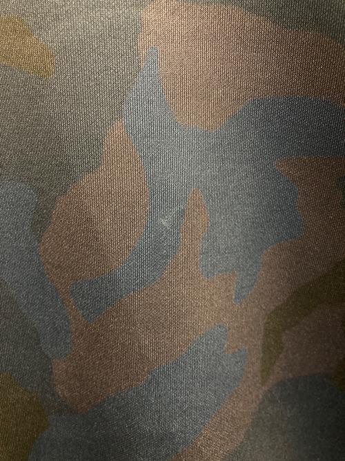 Junhashimoto（ジュンハシモト）Junhashimoto (ジュンハシモト) TUCK SWEAT CREW CAMO ネイビー サイズ:4の古着・服飾アイテム
