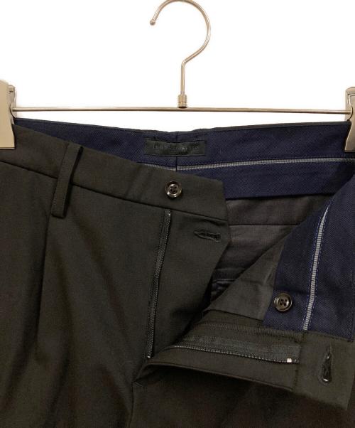 Junhashimoto（ジュンハシモト）junhashimoto (ジュンハシモト) ONE TUCK WARM PANTS ブラック サイズ:SIZE 4の古着・服飾アイテム