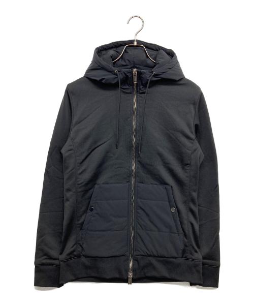 Junhashimoto（ジュンハシモト）junhashimoto (ジュンハシモト) GROSSRICH HIGH NECK ZIP HOODIE ブラック サイズ:4の古着・服飾アイテム