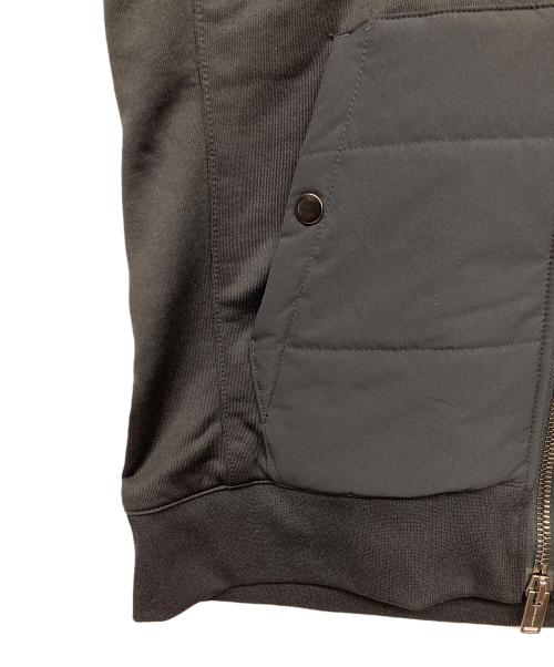 Junhashimoto（ジュンハシモト）junhashimoto (ジュンハシモト) GROSSRICH HIGH NECK ZIP HOODIE ブラック サイズ:4の古着・服飾アイテム