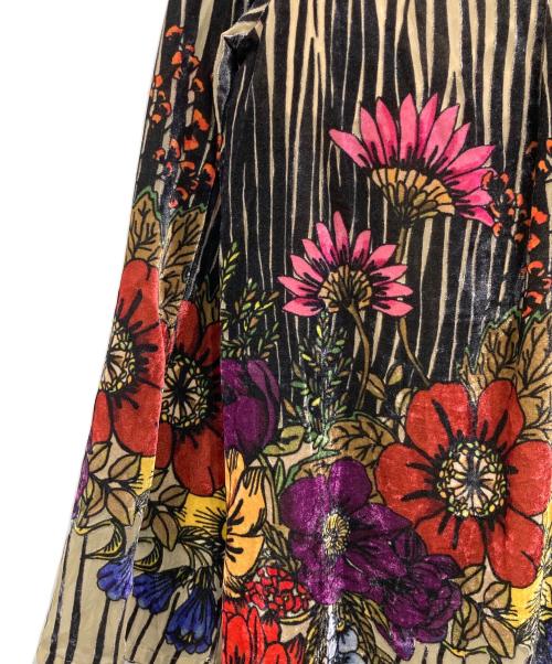 FUMIE=TANAKA（フミエタナカ）FUMIE=TANAKA (フミエタナカ) フラワーフロッキーワンピース マルチカラー サイズ:2の古着・服飾アイテム