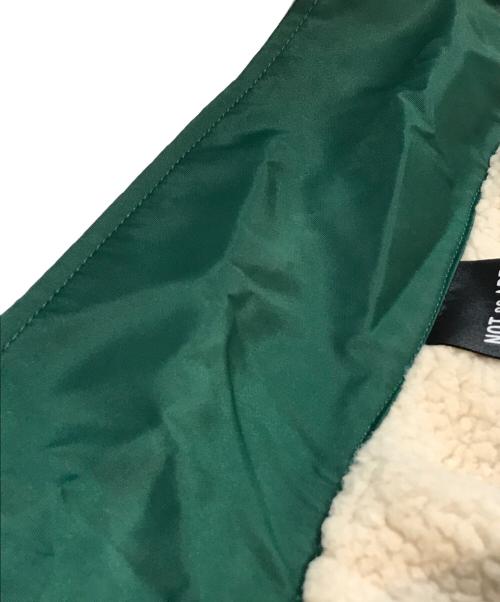 not so ape（ノットソウエイプ）NOT so APE (ノットソウエイプ) 裏ボアコーチジャケット グリーン サイズ:Mの古着・服飾アイテム