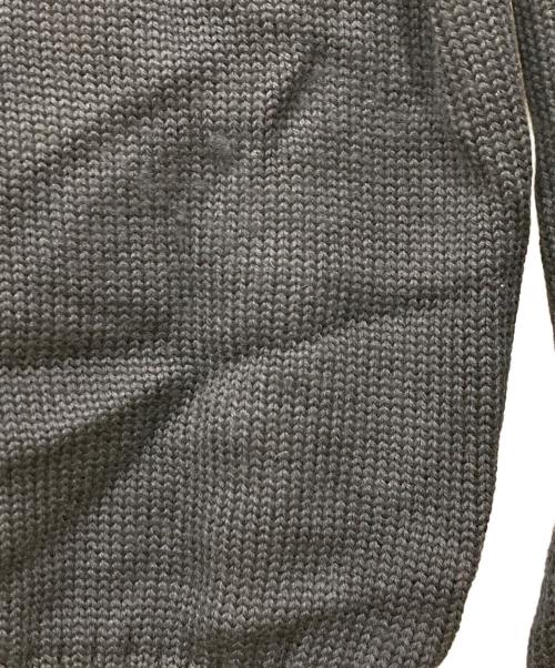 Zanone（ザノーネ）Zanone (ザノーネ) 5ゲージウールソリッドスタンドカラーニットカーディガン ネイビー サイズ:50の古着・服飾アイテム