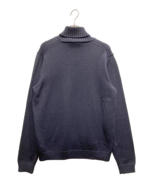Zanone（ザノーネ）Zanone (ザノーネ) タートルネックニット ネイビー サイズ:50の古着・服飾アイテム
