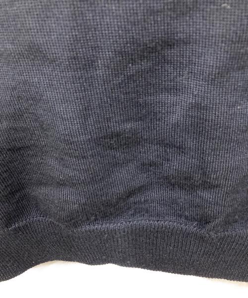 Zanone（ザノーネ）Zanone (ザノーネ) ウールカーディガン ネイビー サイズ:48の古着・服飾アイテム