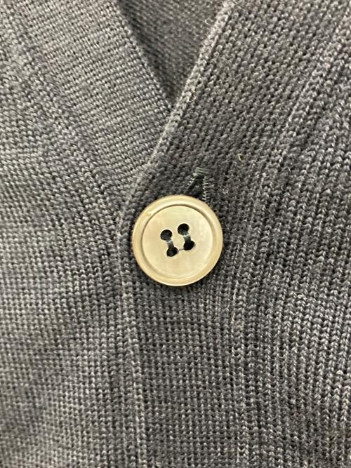 Zanone（ザノーネ）Zanone (ザノーネ) ウールカーディガン ネイビー サイズ:48の古着・服飾アイテム