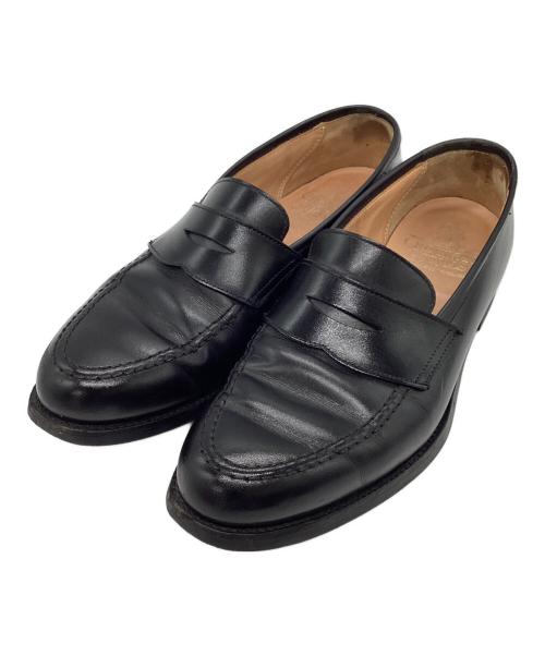 Crockett & Jones（クロケット＆ジョーンズ）Crockett & Jones (クロケット＆ジョーンズ) コインローファー　BOSTON 2 ブラック サイズ:7　1/2の古着・服飾アイテム