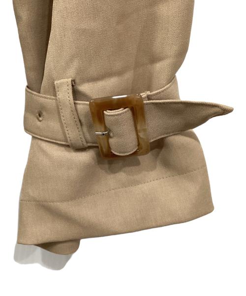 COHINA（コヒナ）COHINA (コヒナ) ベーシックとろみトレンチコート ベージュ サイズ:regularの古着・服飾アイテム