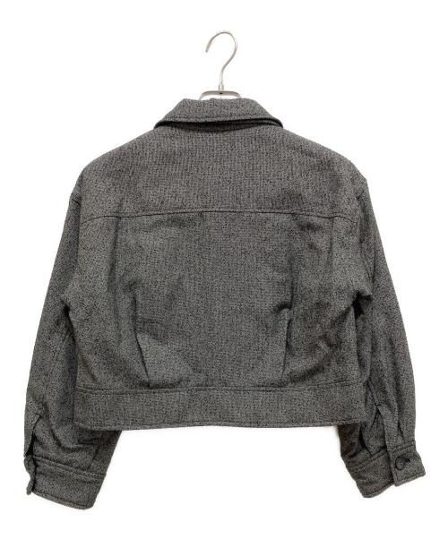 STRATA（エストラータ）STRATA (エストラータ) ツィーディー中綿ジャケット ブラック サイズ:FREEの古着・服飾アイテム