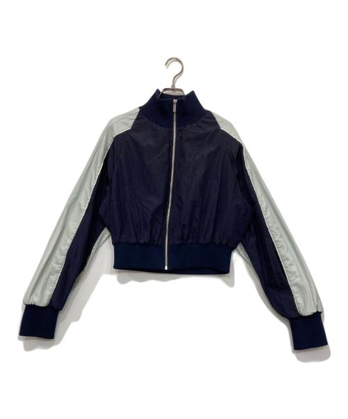 PRANK PROJECT（プランクプロジェクト）PRANK PROJECT (プランクプロジェクト) Zip Gathered Short Jacket ネイビー サイズ:FREEの古着・服飾アイテム