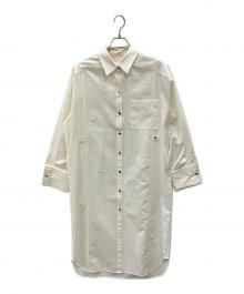 PRANK PROJECT（プランクプロジェクト）の古着「Off Shoulder Two-way Long Shirt」｜アイボリー