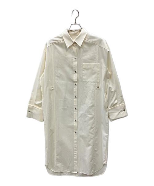 PRANK PROJECT（プランクプロジェクト）PRANK PROJECT (プランクプロジェクト) Off Shoulder Two-way Long Shirt アイボリー サイズ:Freeの古着・服飾アイテム