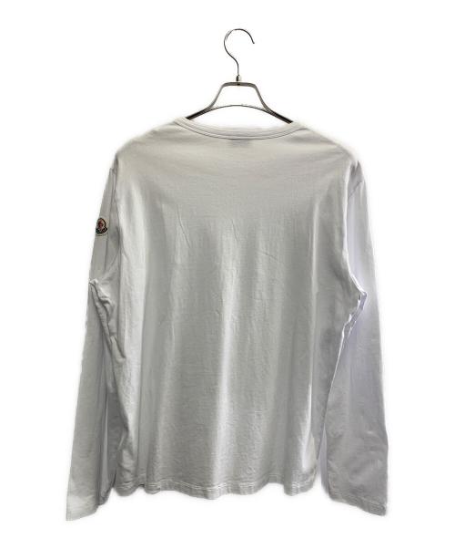 MONCLER（モンクレール）MONCLER (モンクレール) MONCLER　MAGLIA T-SHIRT ホワイト サイズ:XLの古着・服飾アイテム