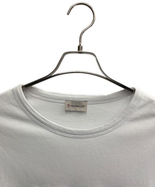 MONCLER（モンクレール）MONCLER (モンクレール) MONCLER　MAGLIA T-SHIRT ホワイト サイズ:XLの古着・服飾アイテム