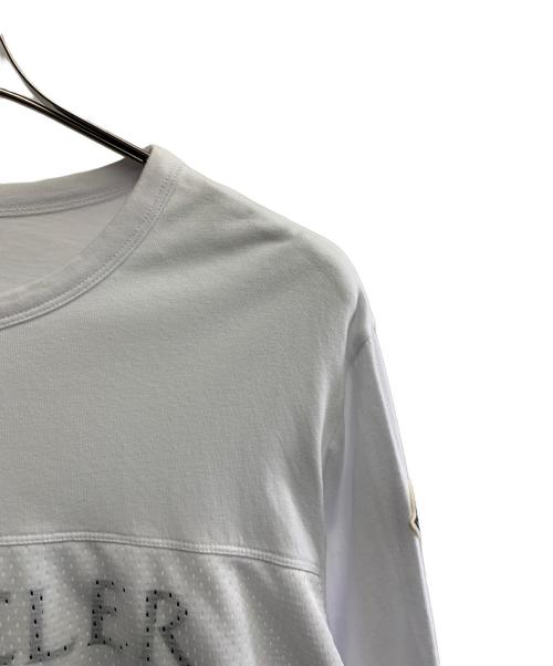 MONCLER（モンクレール）MONCLER (モンクレール) MONCLER　MAGLIA T-SHIRT ホワイト サイズ:XLの古着・服飾アイテム