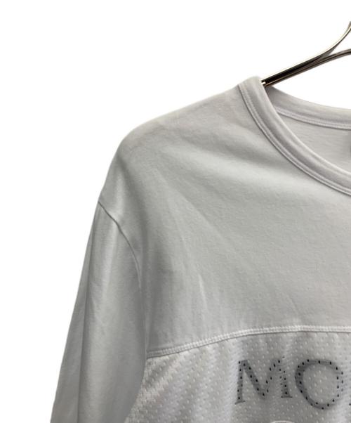 MONCLER（モンクレール）MONCLER (モンクレール) MONCLER　MAGLIA T-SHIRT ホワイト サイズ:XLの古着・服飾アイテム