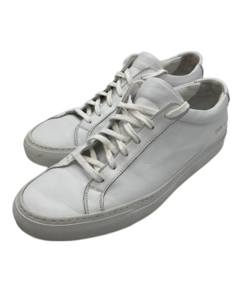 COMMON PROJECTS（コモンプロジェクツ）COMMON PROJECTS (コモンプロジェクツ) Achilles レザースニーカー ホワイト サイズ:41の古着・服飾アイテム