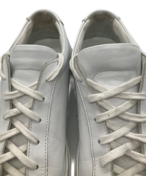 COMMON PROJECTS（コモンプロジェクツ）COMMON PROJECTS (コモンプロジェクツ) Achilles レザースニーカー ホワイト サイズ:41の古着・服飾アイテム