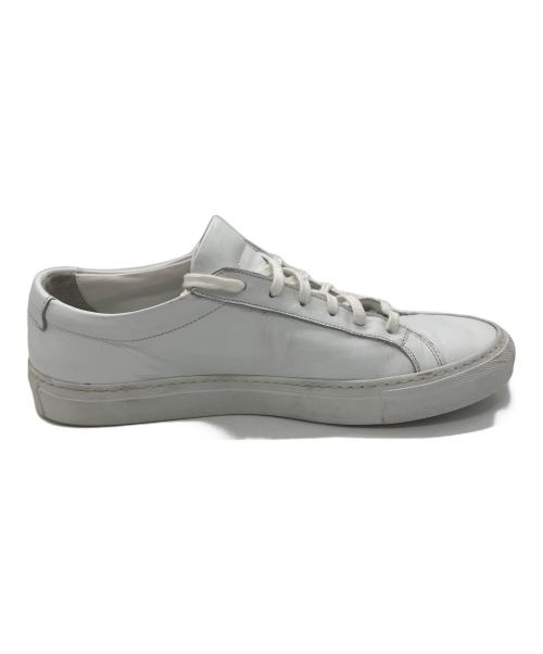 COMMON PROJECTS（コモンプロジェクツ）COMMON PROJECTS (コモンプロジェクツ) Achilles レザースニーカー ホワイト サイズ:41の古着・服飾アイテム
