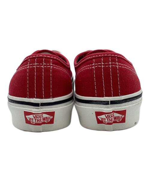 VANS（ヴァンズ）VANS (ヴァンズ) PREMIUM オーセンティック 44  レッド サイズ:24の古着・服飾アイテム