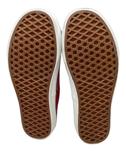 VANS（ヴァンズ）VANS (ヴァンズ) PREMIUM オーセンティック 44  レッド サイズ:24の古着・服飾アイテム