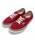 VANS（ヴァンズ）の古着「PREMIUM オーセンティック 44 」｜レッド