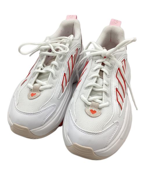 adidas（アディダス）adidas (アディダス) ダッドソールスニーカー ホワイト サイズ:24の古着・服飾アイテム