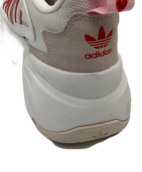 adidas（アディダス）adidas (アディダス) ダッドソールスニーカー ホワイト サイズ:24の古着・服飾アイテム