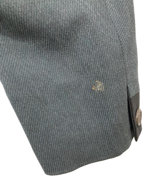 COMME des GARCONS HOMME PLUS（コムデギャルソンオムプリュス）COMME des GARCONS HOMME PLUS (コムデギャルソンオムプリュス) ウールテーラードジャケット グレー サイズ:Sの古着・服飾アイテム