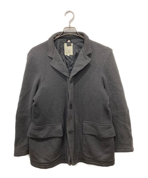 A.A.R（アール）A.A.R (アール) YOHJI YAMAMOTO (ヨウジヤマモト) リバーシブルニットジャケット グレー サイズ:Lの古着・服飾アイテム