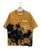FenG CHen WANGフェンチェンワン）の古着「Bleached Pocket T-Shirt」｜イエロー