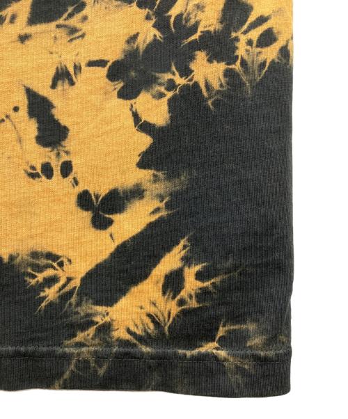 FenG CHen WANG（フェンチェンワン）FENG CHEN WANG (フェンチェンワン) Bleached Pocket T-Shirt イエロー サイズ:Lの古着・服飾アイテム