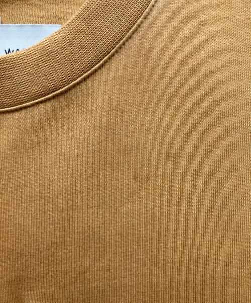 FenG CHen WANG（フェンチェンワン）FENG CHEN WANG (フェンチェンワン) Bleached Pocket T-Shirt イエロー サイズ:Lの古着・服飾アイテム