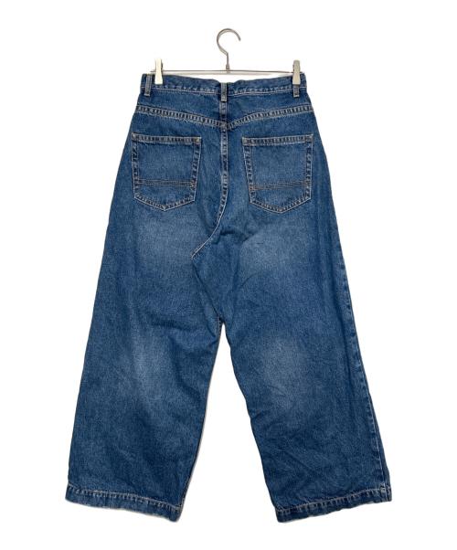 RHODOLIRION（ロドリリオン）RHODOLIRION (ロドリリオン) 90’Loose Straight Jean Pant ブルー サイズ:SIZE 0の古着・服飾アイテム