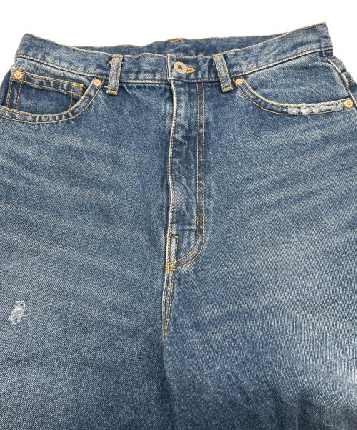 RHODOLIRION（ロドリリオン）RHODOLIRION (ロドリリオン) 90’Loose Straight Jean Pant ブルー サイズ:SIZE 0の古着・服飾アイテム