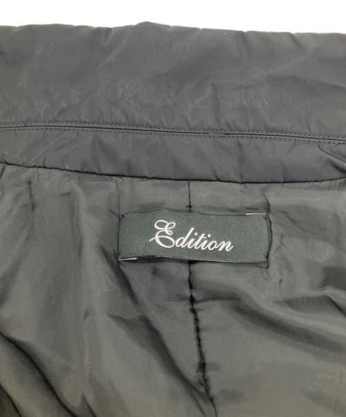 edition（エディション）Edition (エディション) TEFFETA CHESTER COA ブラック サイズ:36の古着・服飾アイテム