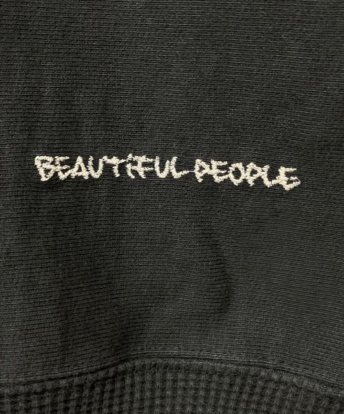 beautiful people（ビューティフルピープル）beautiful people (ビューティフルピープル) suvin compact sweat pullover グレー サイズ:38の古着・服飾アイテム