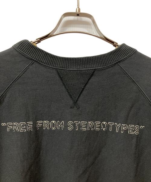 beautiful people（ビューティフルピープル）beautiful people (ビューティフルピープル) suvin compact sweat pullover グレー サイズ:38の古着・服飾アイテム