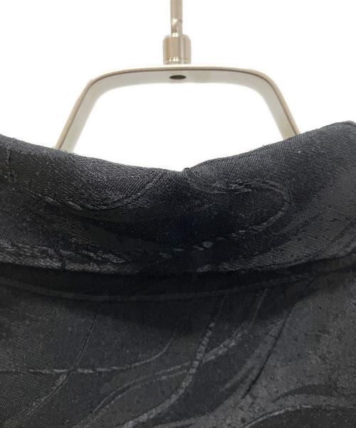 KANAKO SAKAI（カナコ サカイ）KANAKO SAKAI (カナコ サカイ) ジャガードシャツ ブラック サイズ:36の古着・服飾アイテム